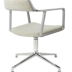 452 Snurrstol Med Fötter, Wavy Off-white