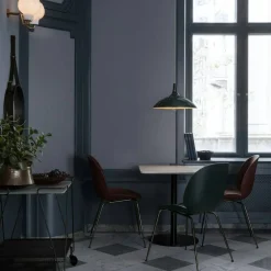 1965 Taklampa, Mässing/Svart