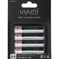 AA Batteri 1,5V 2300mAh, 4-pack