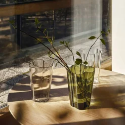 Aalto Vas 27 cm, Mossgrön