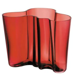 Aalto Vas 16 cm, Röd