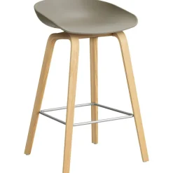 AAS 32 2.0 Barstol 65 cm, Lackad Ek / Khaki