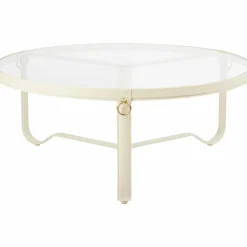 Adnet Soffbord 100 cm, Cream