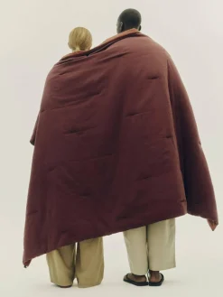 Air Quilt 140x200 cm, Iron Red