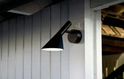 AJ 50 Vägglampa, Svart Struktur