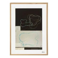 Alvar Aalto Art Poster 50x70 cm, Sketch Black