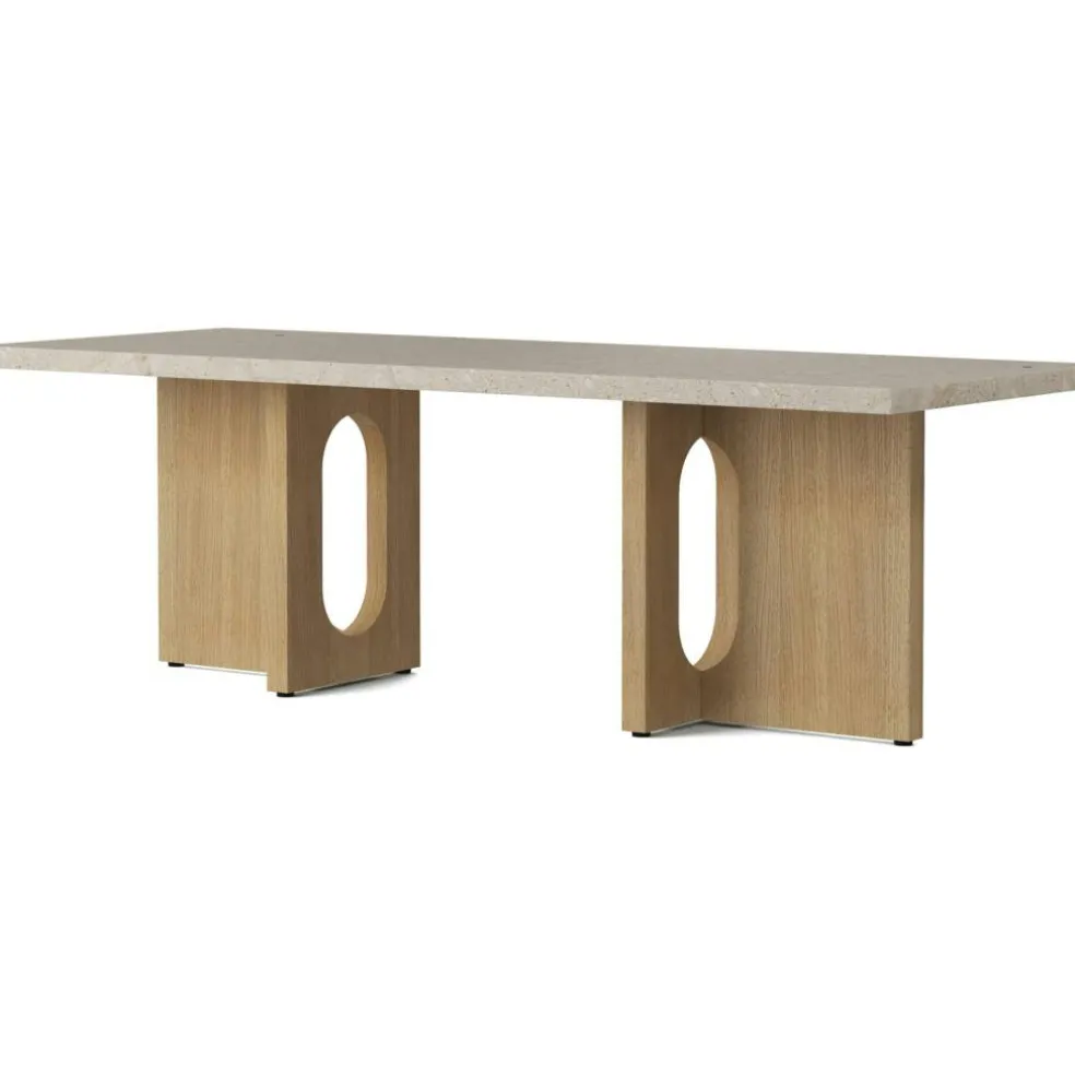Androgyne Soffbord, Naturlig Ek / Sand