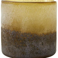 Aria Ljuslykta Brun / Grå, 15 cm