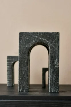 Arkis Bookend Bokstöd 3 Delar, Svart