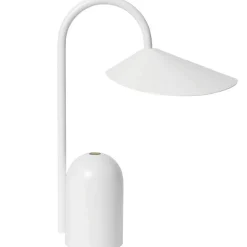 Arum Portabel Lampa, Vit