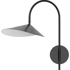 Arum Swivel Vägglampa, Svart