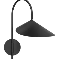 Arum Swivel Vägglampa, Svart