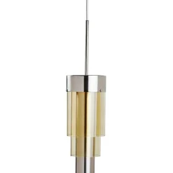 A-spire Pendel, Silver / Golden Smoke
