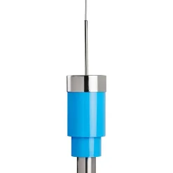 A-spire Pendel, Silver / Opalblå