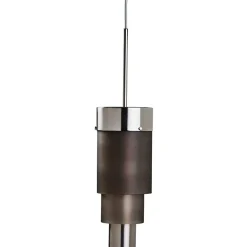 A-spire Pendel, Silver / Sanded Smokey Grey