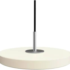 Asteria Micro Pendel, Pärlvit / Stål