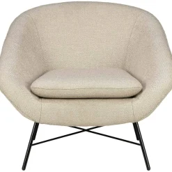 Barrow Loungefåtölj, Off-white