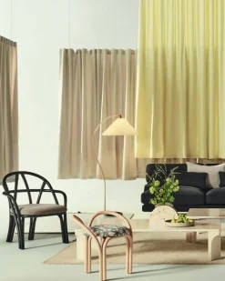 Bistra Loungefåtölj, Ebony / Fustagno 001