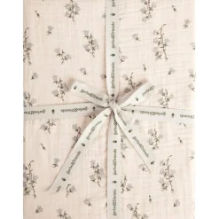 Bluebell Muslin Dra-På-Lakan, 90x200 cm