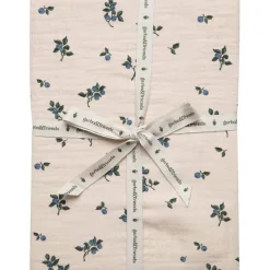 Blueberry Muslin Dra-På-Lakan, 90x200 cm
