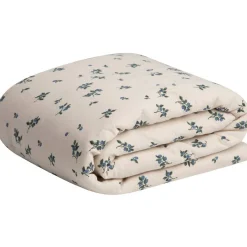 Blueberry Muslin Vadderad Filt, 100x140 cm