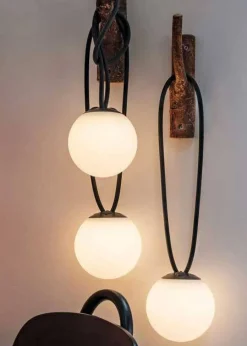 Bolleke Mini Bordslampa Portabel 3-pack, Antracit