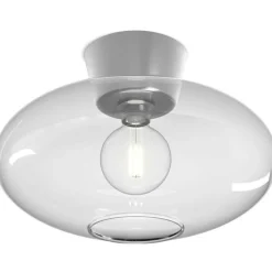 Bullo XL Plafond, Aluminium / Klar
