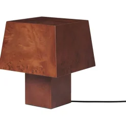 Burl Bordslampa, Mörkbetsad