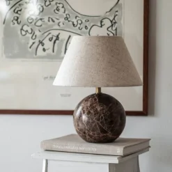 Castello 24 Bordslampa, Brun