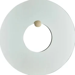 Castellum Väggspegel Ø80 cm, Travertin