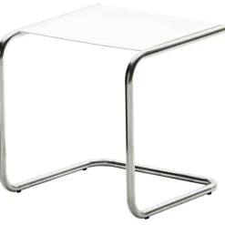 Club Sidobord, Vit/Krom
