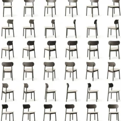 Elephant Stol, Mörk Ek / Beige Breeze