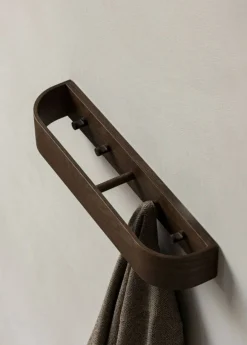 Epoch Klädhängare 50 cm, Mörkbetsad Ek
