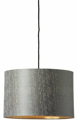 Erica Lampskärm Ø40 cm, Grå/Guld