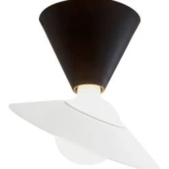 Fante Vägg-/Taklampa, Svart