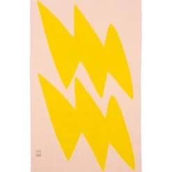 Flash Pläd 130x200 cm, Lemon