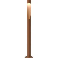 Flindt Garden Pollare Lång Corten Fotplatta Utan Adapter, 2700K