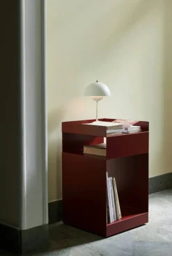 Flowerpot VP9 Bordslampa Portabel, Matt White