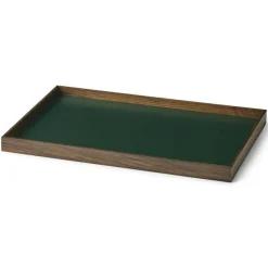 Frame Bricka Medium Rökt Ek/Grön