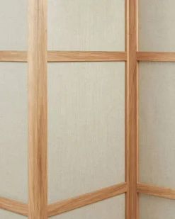 Frame Rumsavdelare Naturlig Ek / Linne, 3 Paneler