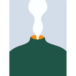 Fumee- 30X40 Poster 50x70 cm