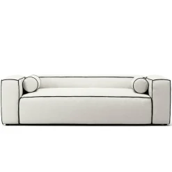 Grand Hue 2-Sitssoffa, Steam White / Mine Graphite