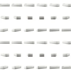 Grand 3-Sitssoffa Minetyg, Moon White