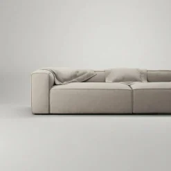 Grand 4-Sitssoffa Minetyg, Sandshell Beige