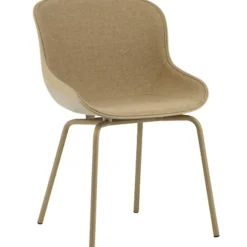 Hyg Stol, Klädd Framsida, Sand / Sand