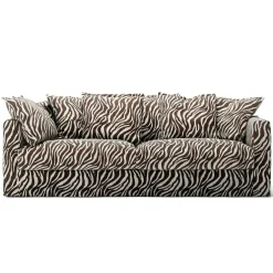 Klädsel Till Le Grand Air 3-sitssoffa Chenille, Zebra