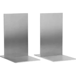 Lager Bokstöd Aluminium 2-pack