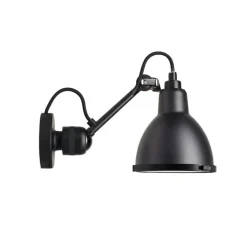 Lampe Gras N°304 Classic Outdoor Seaside Vägglampa, Svart