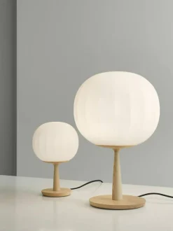 Lita Bordslampa 30 cm, Vit / Opalglas