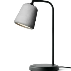 Material Bordslampa, Ljusgrå Betong